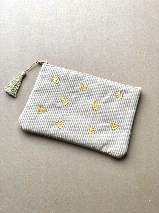 Heart Zip Bag