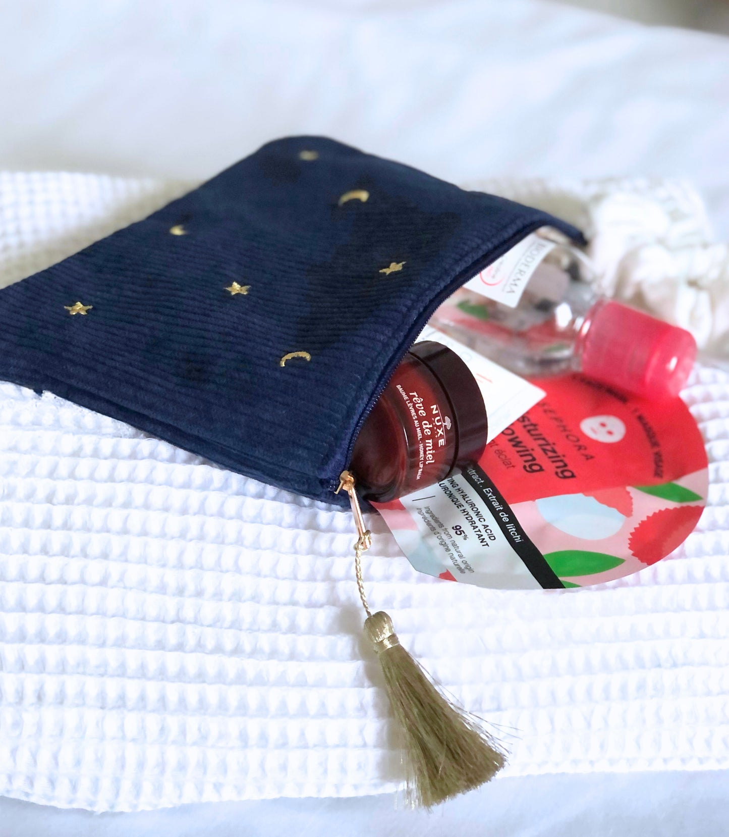 Moons & Stars Zip Bag